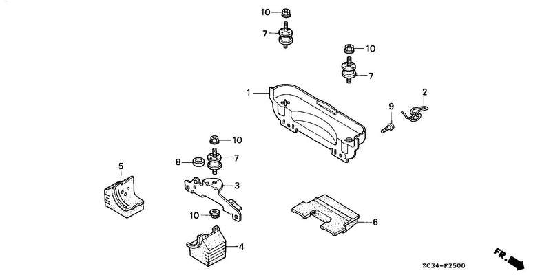 ENGINE MOUNTING BRACKET