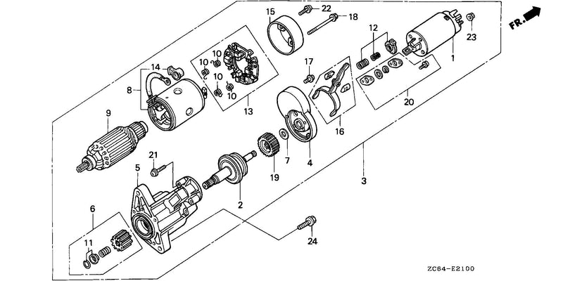 STARTER MOTOR