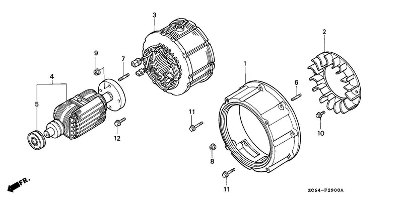 FRONT HOUSING@ROTOR