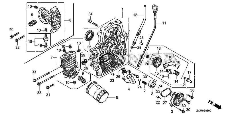 CRANKCASE COVER