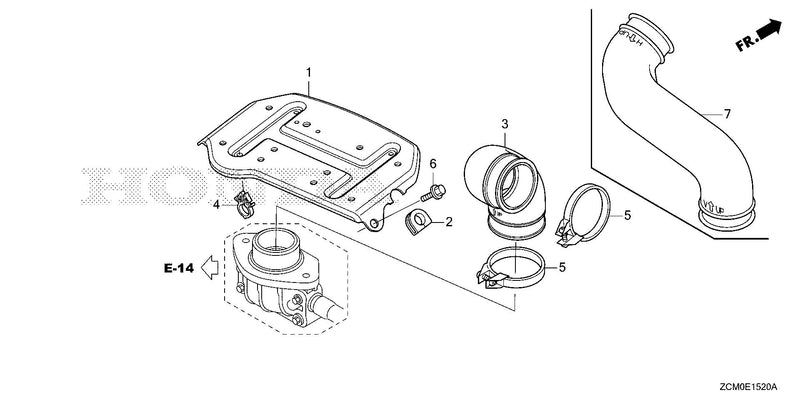 AIR CLEANER STAY