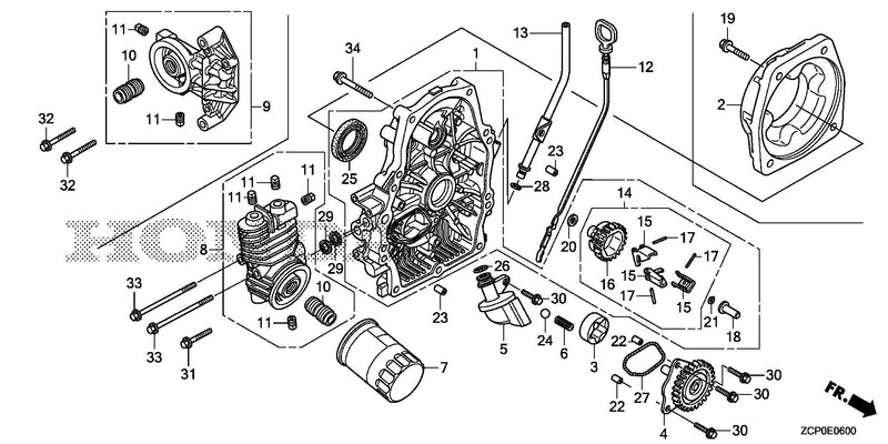 CRANKCASE COVER