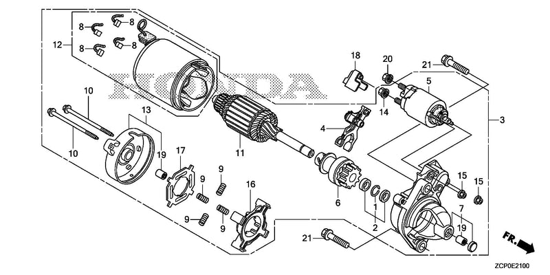 STARTER MOTOR