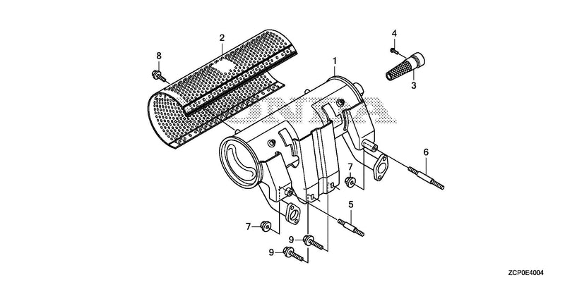 OTHER PARTS (MUFFLER)    (HIGH-L.)