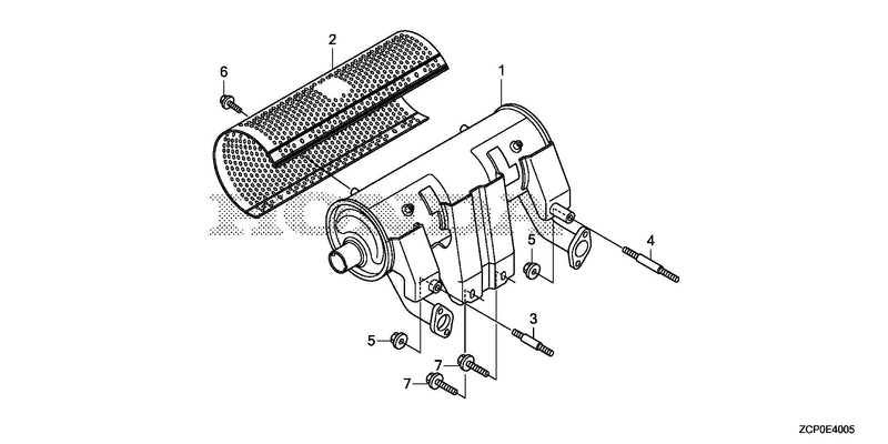 OTHER PARTS (MUFFLER)    (HIGH-R.)