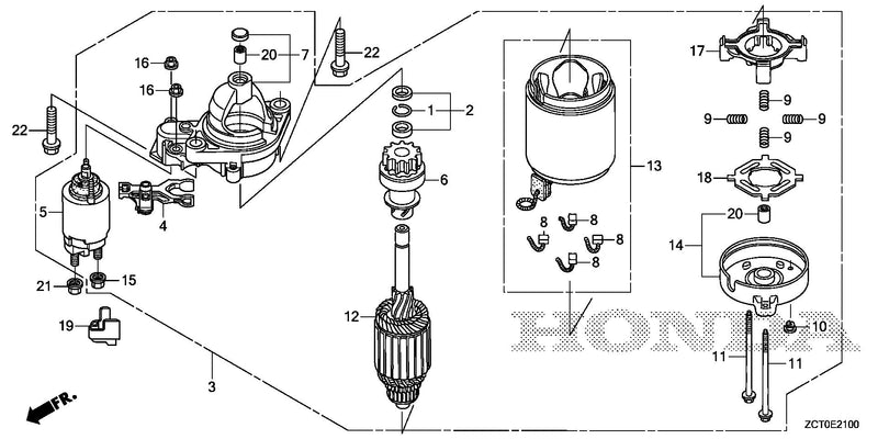 STARTER MOTOR