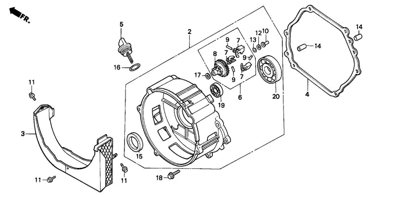CRANKCASE COVER