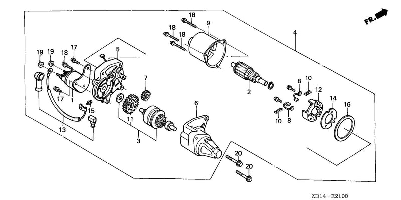 STARTER MOTOR