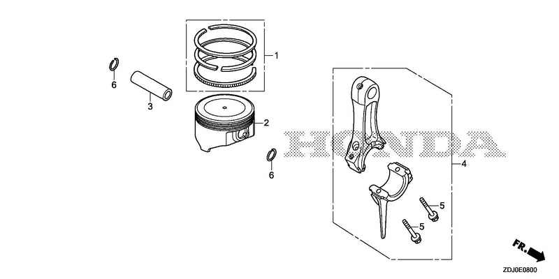 PISTON@CONNECTING ROD