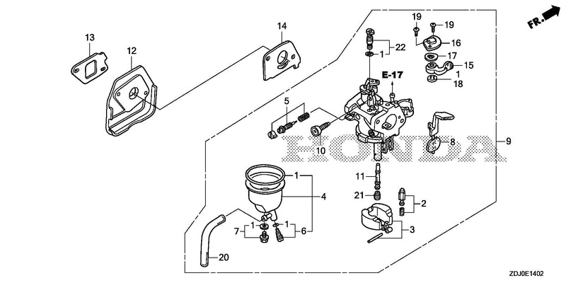 CARBURETOR (3) (STANDARD)
