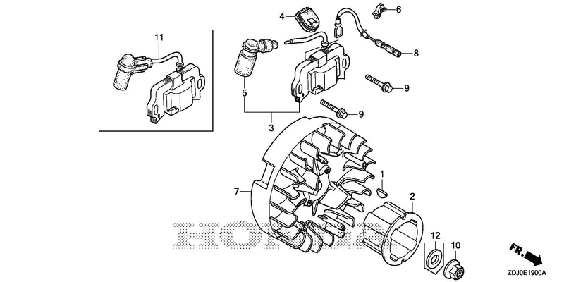 FLYWHEEL@IGNITION COIL   (1)