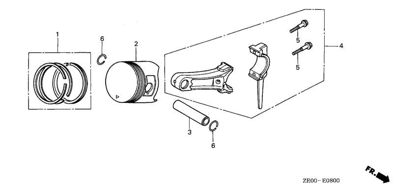 PISTON@CONNECTING ROD