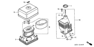 AIR CLEANER (DUAL)