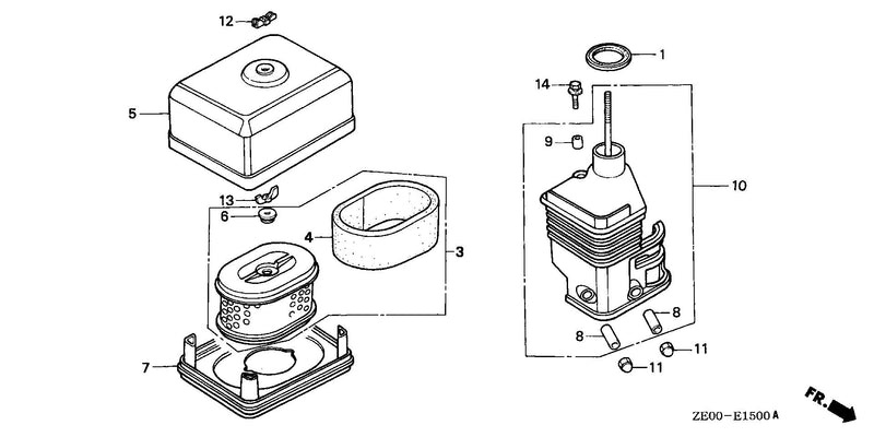 AIR CLEANER (DUAL)