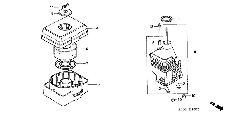 AIR CLEANER (OIL BATH)