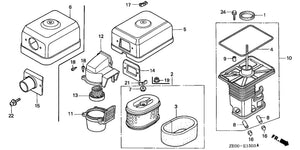AIR CLEANER (CYCLONE)