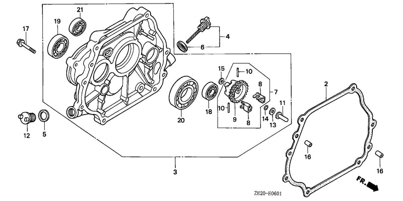 CRANKCASE COVER (2)
