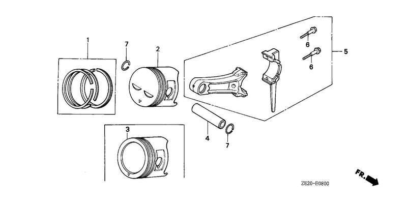 PISTON@CONNECTING ROD