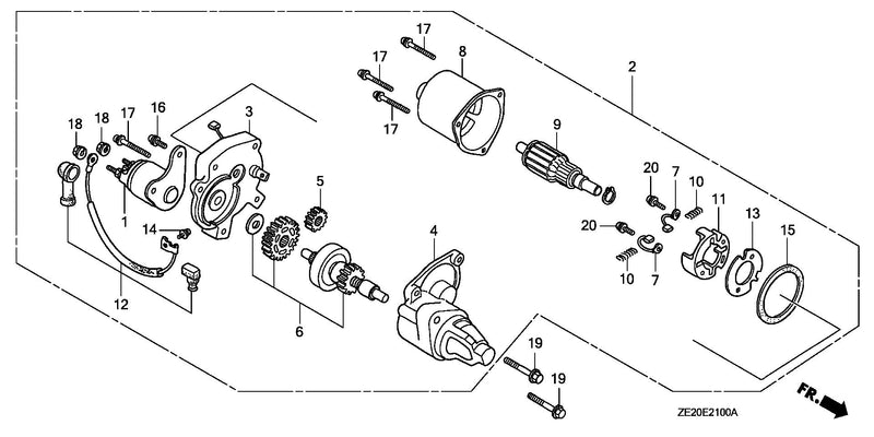 STARTER MOTOR