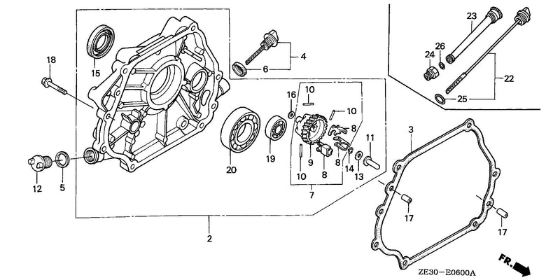 CRANKCASE COVER (1)