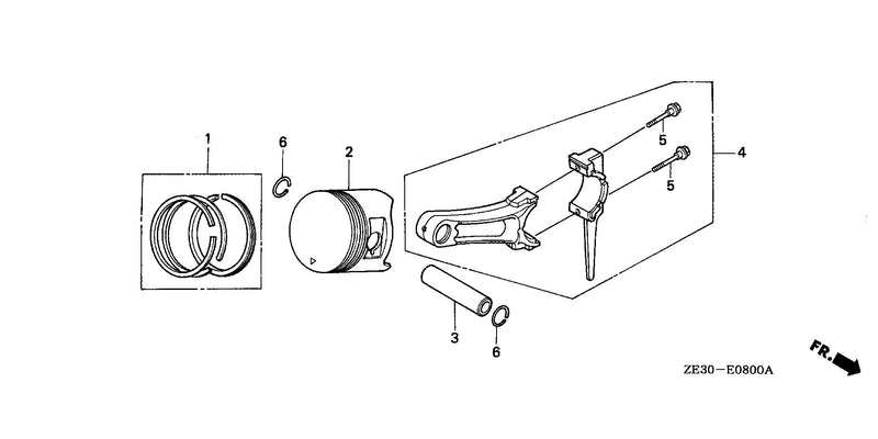 PISTON@CONNECTING ROD