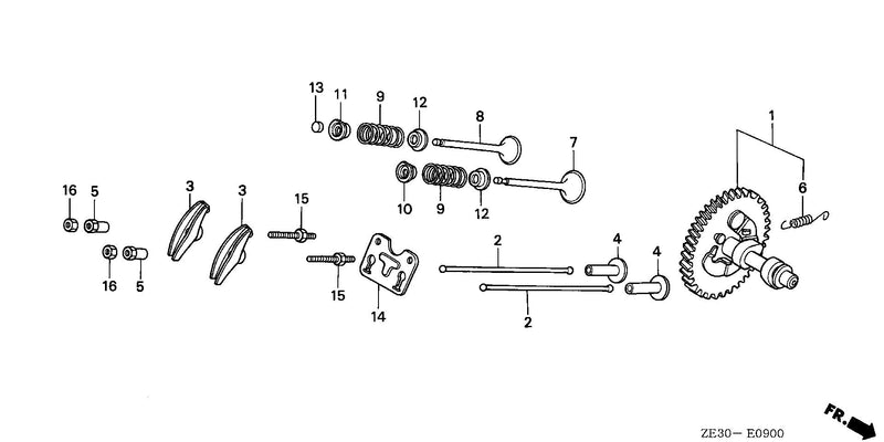 CAMSHAFT@VALVE