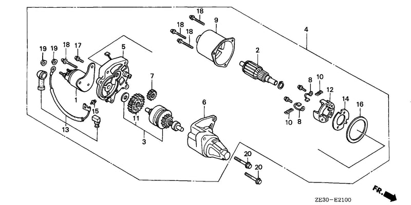 STARTER MOTOR