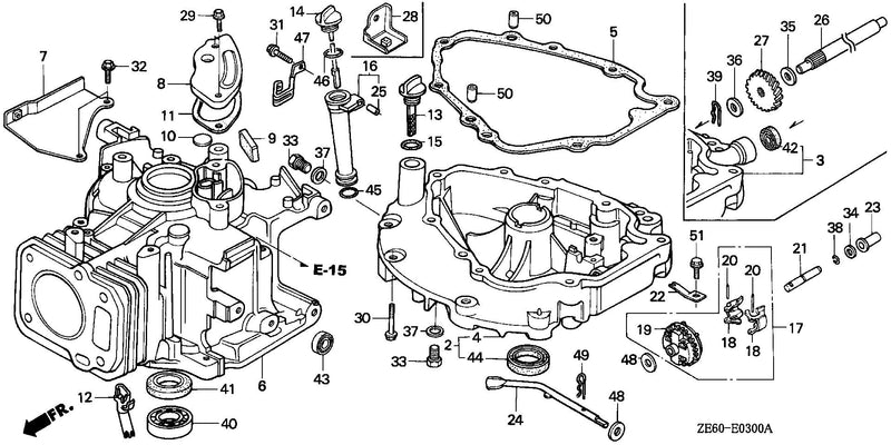 CYLINDER@OIL PAN