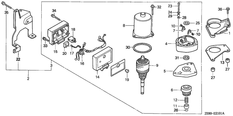 STARTER MOTOR (2)