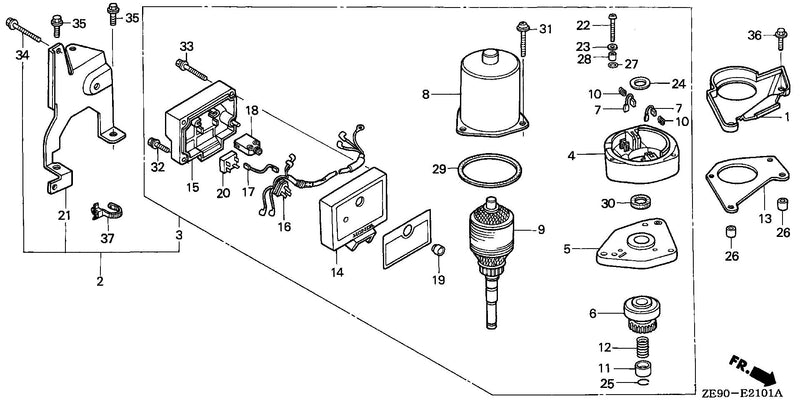 STARTER MOTOR (2)