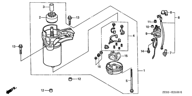 STARTER MOTOR