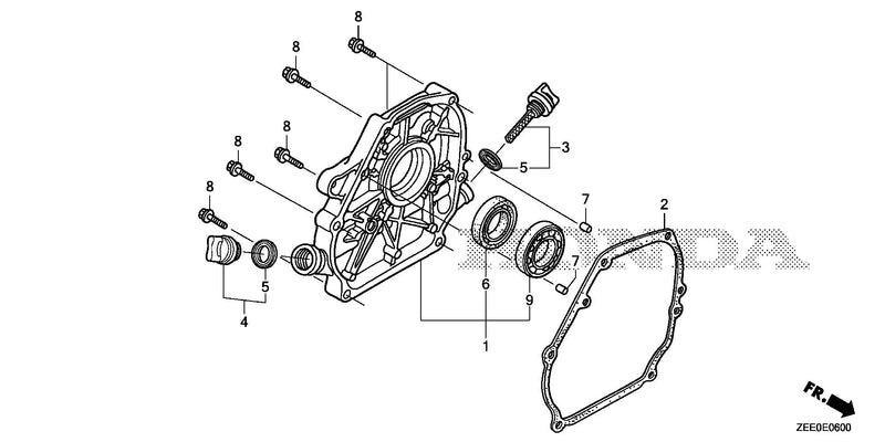CRANKCASE COVER
