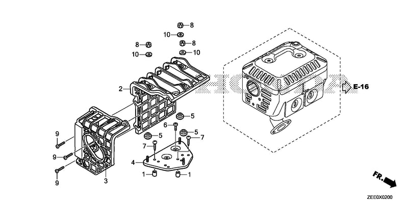 MUFFLER COVER