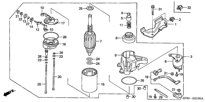 STARTER MOTOR