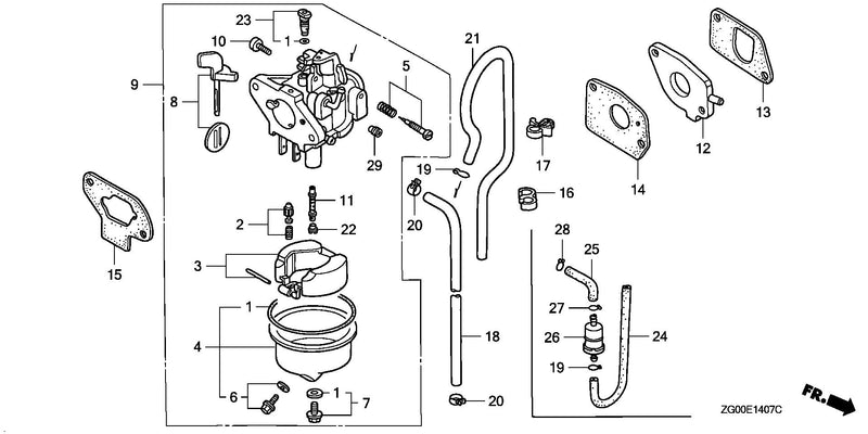 CARBURETOR (8)