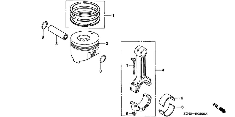 PISTON@CONNECTING ROD