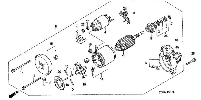 STARTER MOTOR
