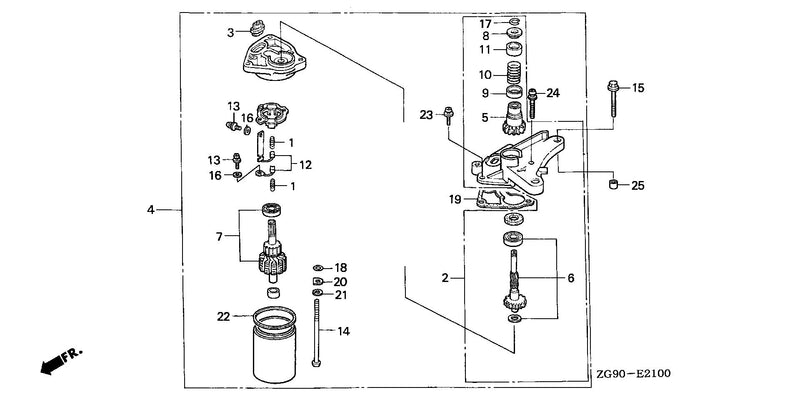 STARTER MOTOR
