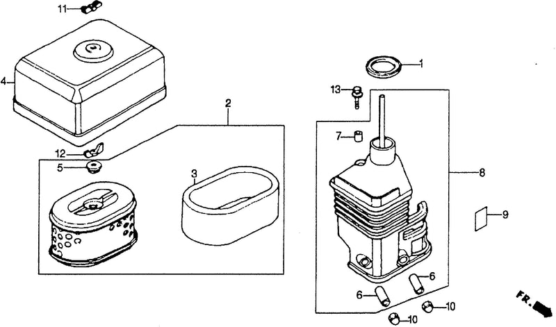 AIR CLEANER (DUAL)