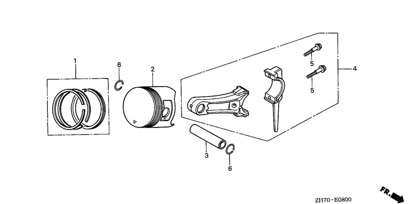 PISTON@CONNECTING ROD