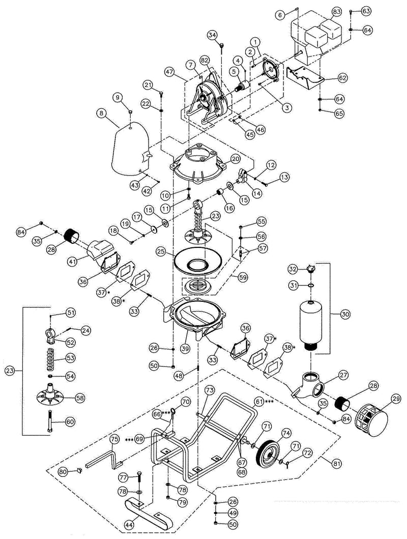 CASING AND COMPONENTS    (WDP30XK2)