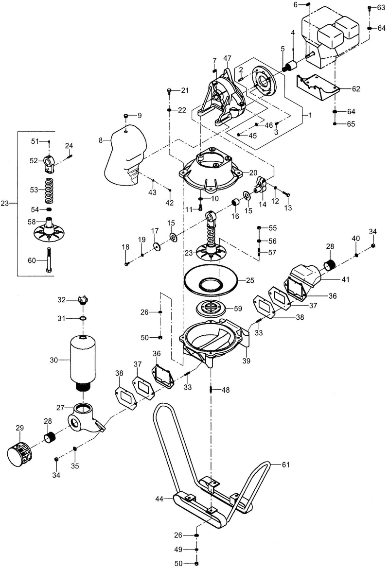 CASING AND COMPONENTS    (WDP20X/XT, WDP30X/XT)