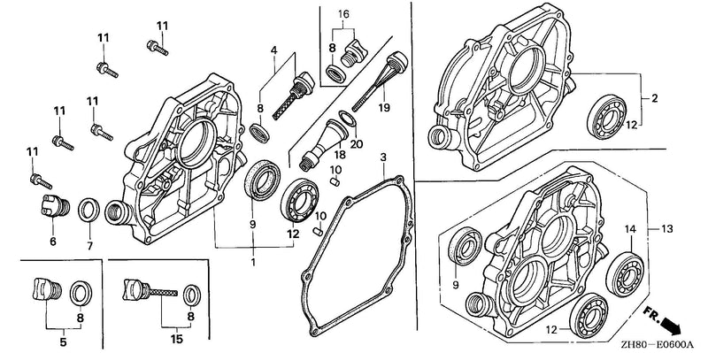 CRANKCASE COVER (1)