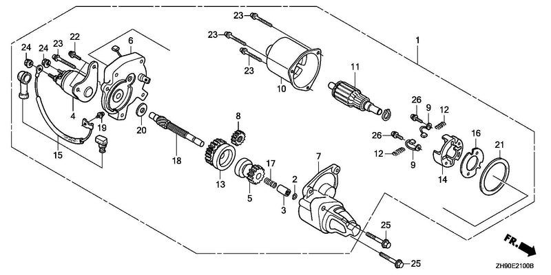 STARTER MOTOR