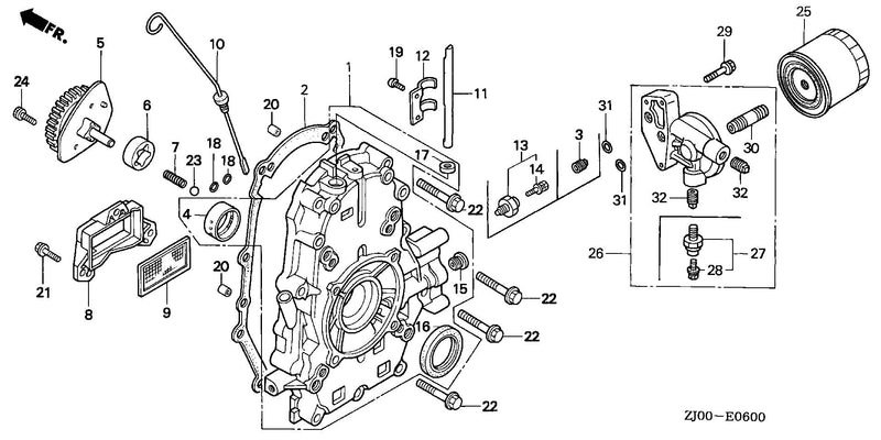 CRANKCASE COVER (1)
