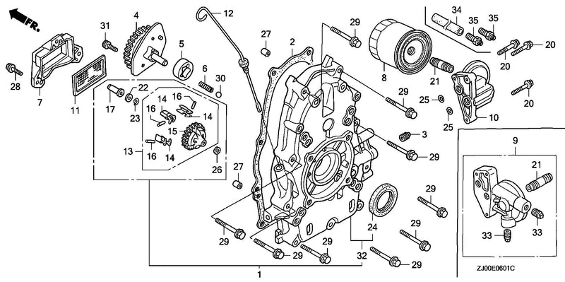 CRANKCASE COVER (2)