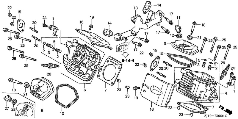 CYLINDER HEAD (GX620K1)