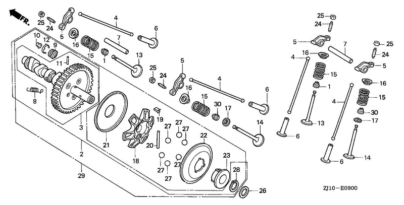 CAMSHAFT (GX620)