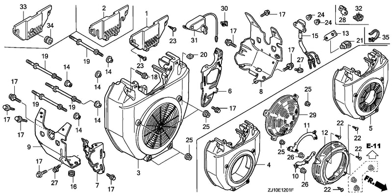 FAN COVER (GX620K1)