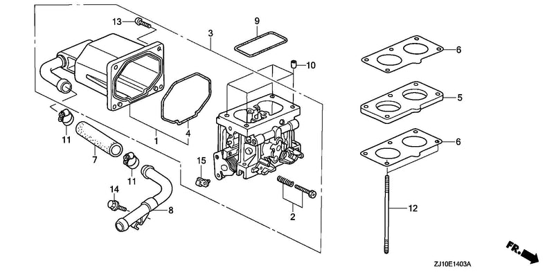 CARBURETOR (4) (PROPANE)